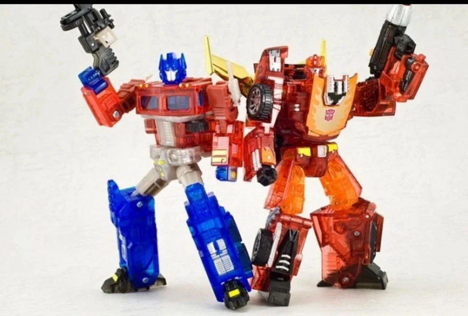 Sons of Cybertron Optimus Prime Hot Rodimus Set Transformers Henkei Classics NEW - Image 3 of 4