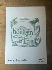 Anastasia Inciardi Mini Print - Boursin - Ana’s Favorite 