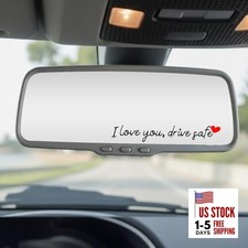 10Pack I Love You Drive Safe Mirror Sticker, I Love You Drive Safe Sticker Car