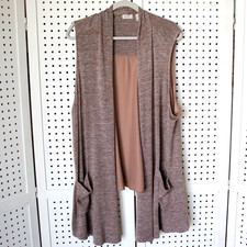 LOGO By Lori Goldstein Womens SIZE 3X Open Ve...