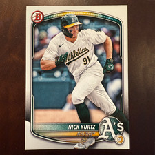 2025 Bowman Prospects #BP-114 Nick Kurtz Athletics - NM-MT