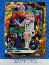2024 #41 Marine Johannes Panini Prizm WNBA Orange Ice Prizm Liberty