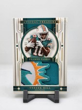 2023 Panini National Treasures Tyreek Hill Framed Fabrics /10 Patch 4 Color 🔥🔥