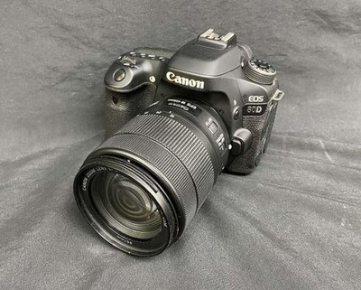 Canon EOS 80D DSLR Camera with DIGIC 6, 24.2MP APS-C, Used