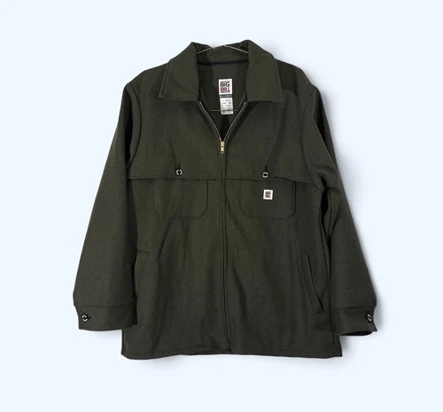 Big Bill Wool Outdoor Jacket Green Regular LARGE 78496 - product listing photo