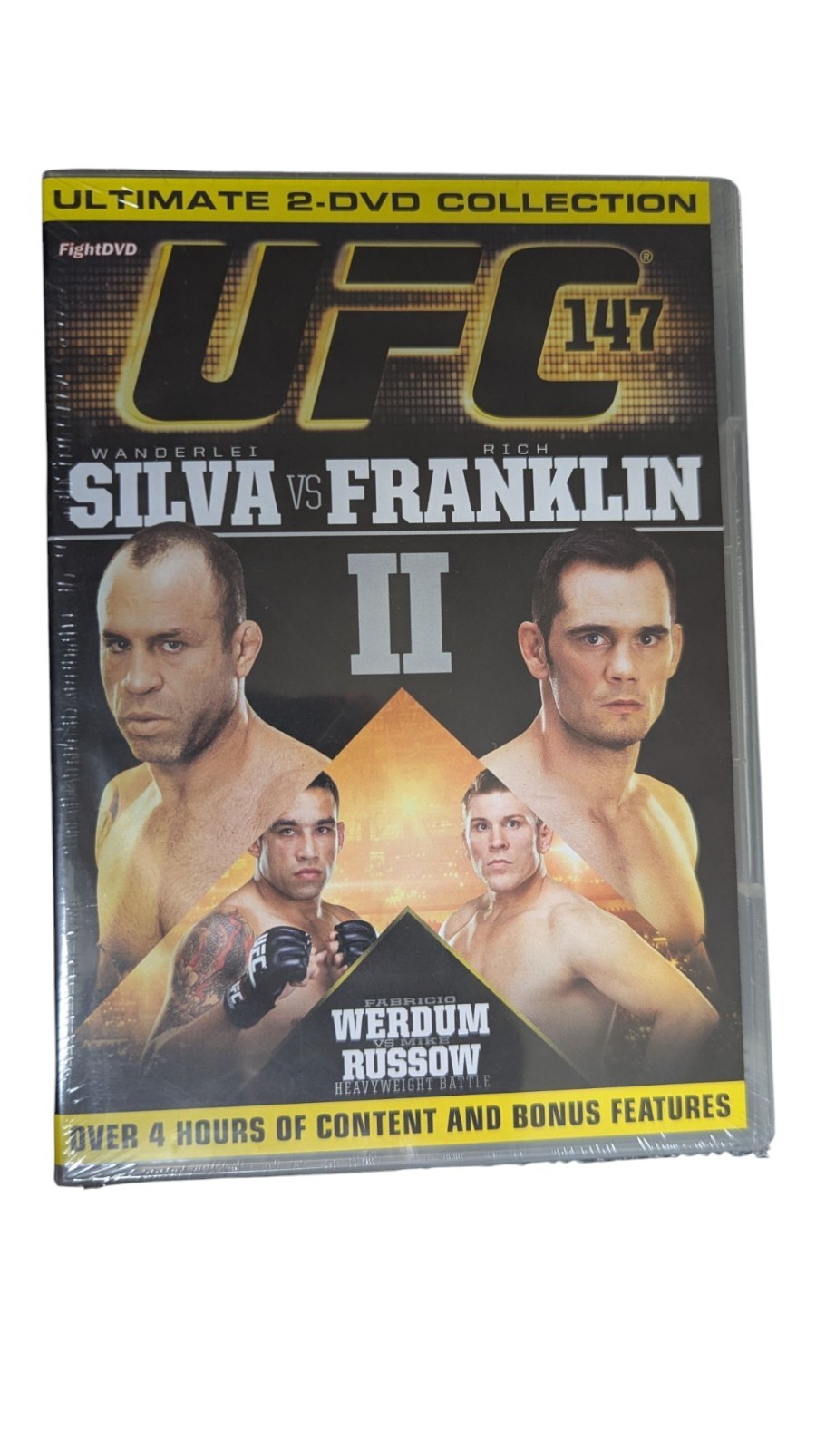 UFC 147 - Silva Vs Franklin 2 (DVD, 2012) 2 Disc New & Sealed
