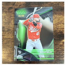 Topps Chrome Black 2026 Series 1 Will Banfield #247 Cincinnati Reds 44/99 RC
