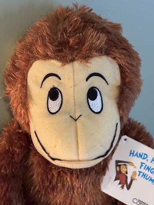 New Kohls Cares Dr. Seuss Hand Hand Fingers Thumb Plush Monkey
