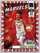 2025 Donruss WNBA #5 Saniya Rivers Net Marvels