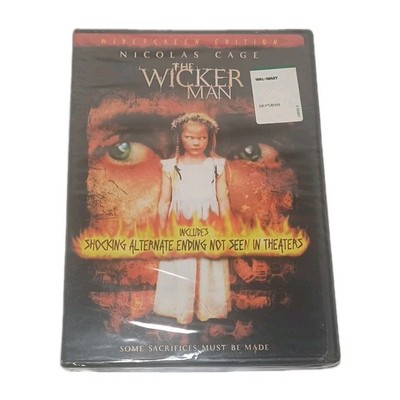 The Wicker Man DVD Widecreen Edition Alternate Ending Nicholas Cage Unrated