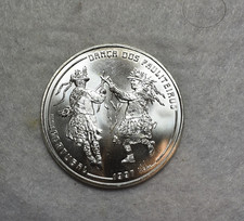 PORTUGAL  1000 ESCUDOS 1997 BU LARGE SILVER COMMEMEMORATIVE COIN  ( stock# 68)