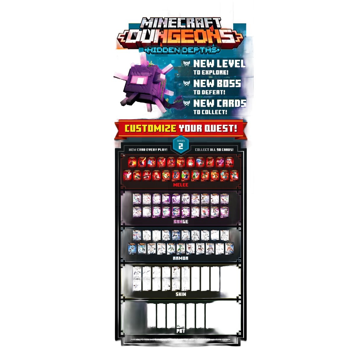 Raw Thrills Minecraft Dungeons Arcade - 2 Player | eBay