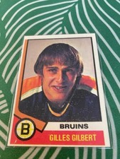 1974-75 Topps - Gilles Gilbert #10 - FREE SHIPPING