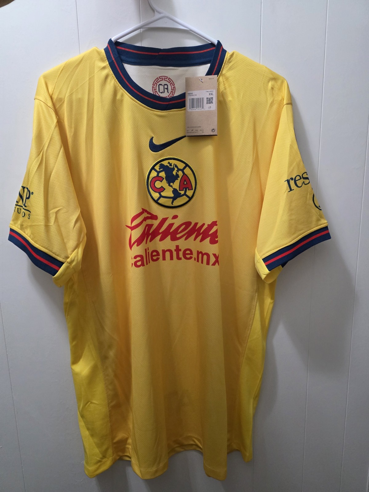 Club America Jersey Men’s Mexico 2024/2025 Nike 2XL (XL FIT)