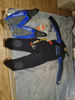Taucherannzug Damen Northwest mit schnorchel und paddel