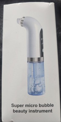 Super Micro Bubble Beauty Instrument Mitesserentferner, 6 Saugköpfe