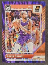 Kevin Durant 2023-24 Panini Donruss Optic Purple Shock Prizm #41 Phoenix Suns