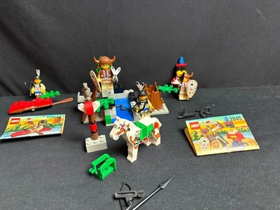 LEGO 3 x Indians 2846 2845 6718 Western Indianer Rapid River Village von 1997 - Bild 1 von 4