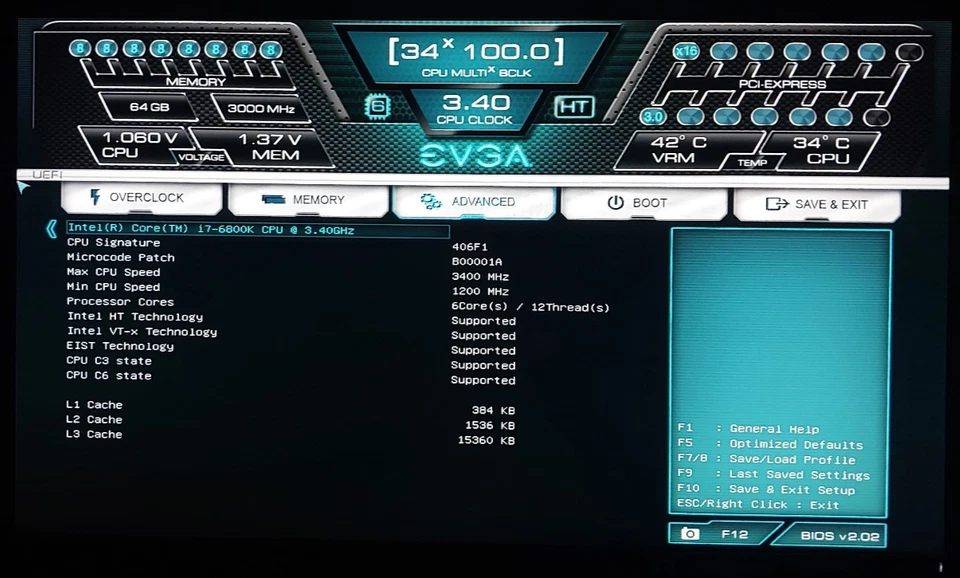 Intel Core i7-6800K - 3.4 GHz 6-Core Processor Socket LGA2011 - Image 4 of 4