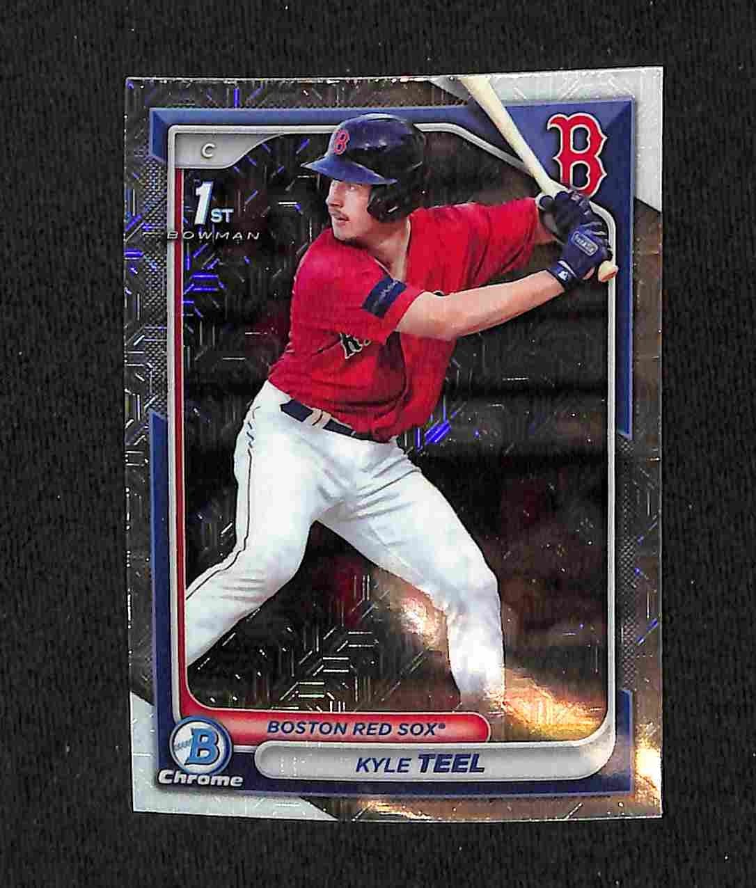 2024 Bowman Mega Box Chrome Kyle Teel Mojo Refractor #BCP-48