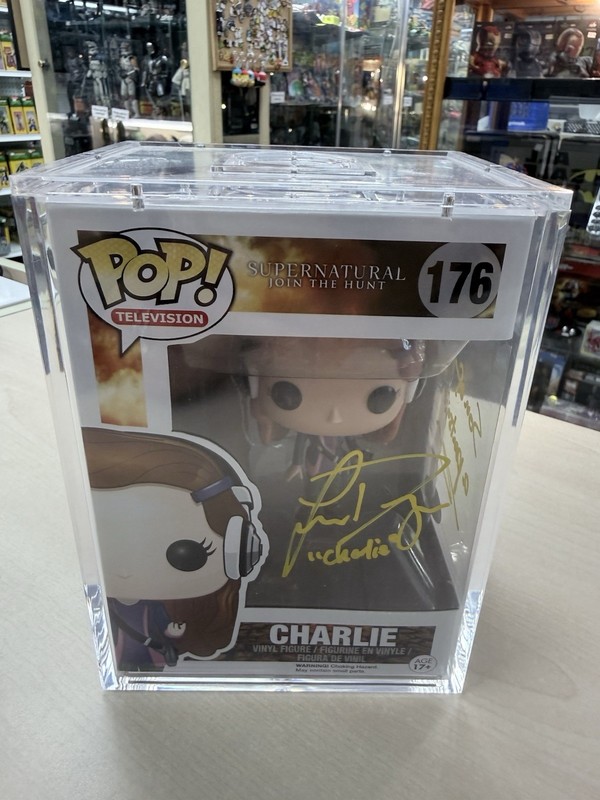 🔥Funko Pop! Supernatural: Charlie #176 Signed Felicia Day W/COA 🔥RARE