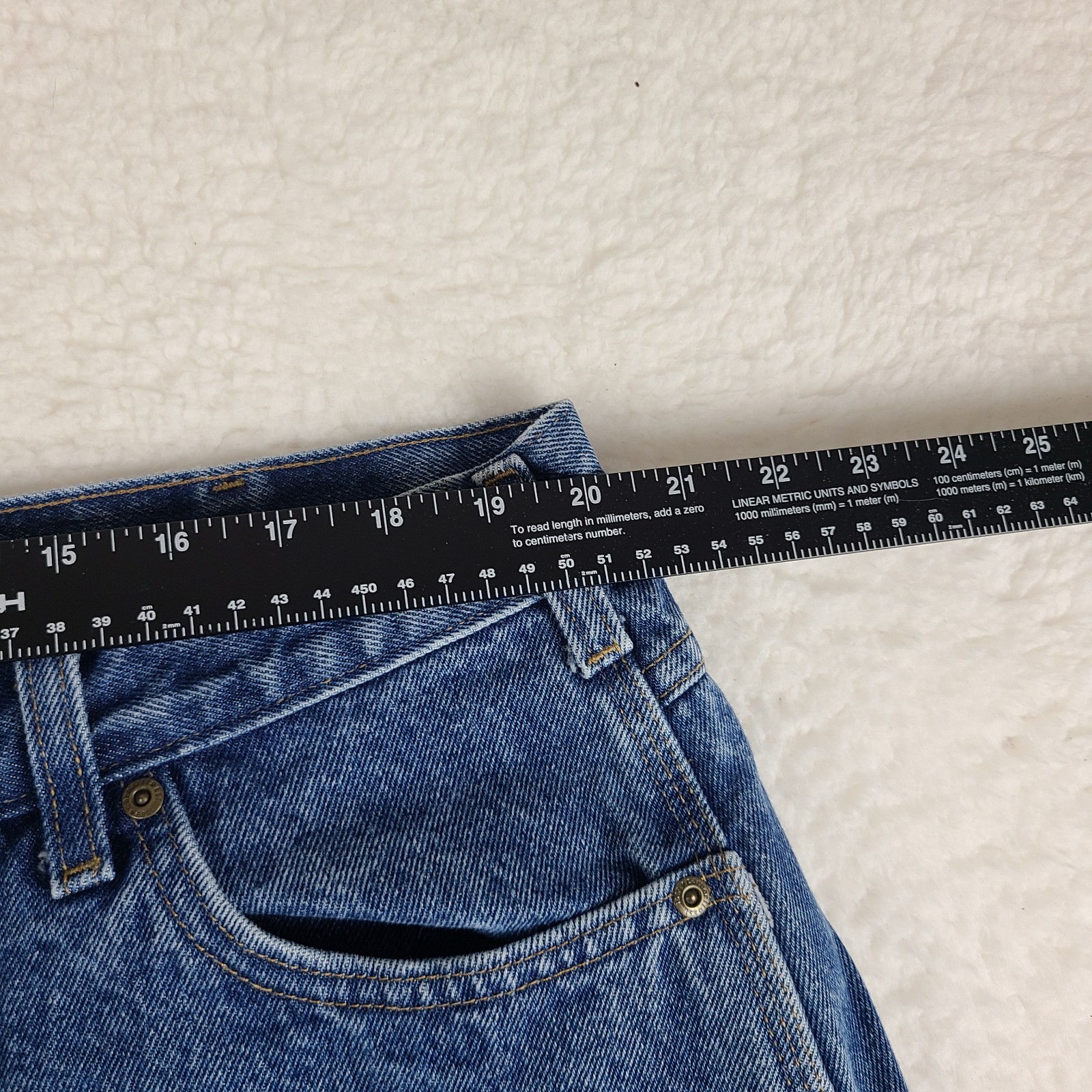 Carhartt Carpenter Jeans Mens 42x30 Blue Relaxed Fit 100% Cotton B171 DST Denim thumbnail 4