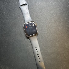 Apple Watch Series 4 44mm Stainless Steel Black Band GPS  Cellular
