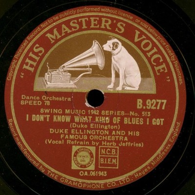 DUKE ELLINGTON & VOCAL I don't know what kind of blues ... Schellackplatte X4327