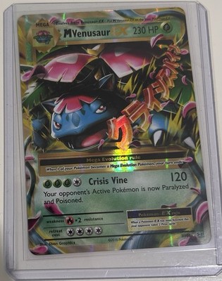 Pokémon TCG M Venusaur EX XY Evolutions 2/108 Mega Holo Rare