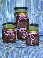 Apple Pear Plum and Walnut Homemade Jam /Marmalade 2 × 130g Jar Natural Product