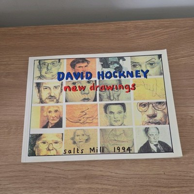 DAVID HOCKNEY / NEW DRAWINGS / 1st EDTN EXHIBITION CATALOGUE / SALTS MILL 1994