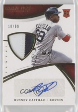 2015 Immaculate Rookie Material Autos Prime 18/99 Rusney Castillo #102 Auto ms9