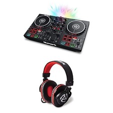 Numark Party mix MK2 + HF175 - Console DJ a 2 Canali con Scheda Audio, Controlli