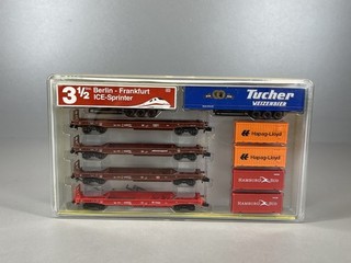 N Gauge Minitrix Pocket Wagon Set DB 15043 Original Packaging/2 G 847