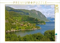 Calvendo Puzzle Hardangerfjord Near Norheimsund | 1000 Pieces, Finished Size 25.