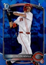 2025 Bowman Draft #BDC-109 Mason Neville Sapphire