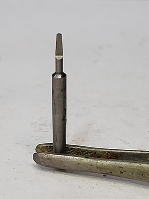 Seitz Watchmakers Jeweling #129- 3mm reamer used watch tool