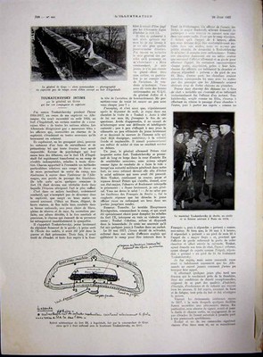 Antiker alter Druck Krankenwagen Klinik Medizin Röntgen Toukatchevsky Jungs 1937 20.