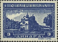 Serbia (German occ.WW2) 76 mint/MNH 1942 serbian. Kloester