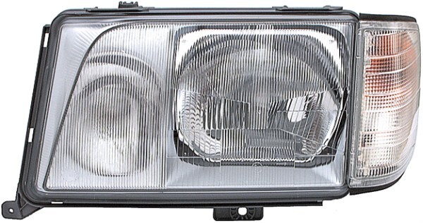 2x Hella 1LJ007219371-381 Headlight for Mercedes-Benz (Left-Hand 