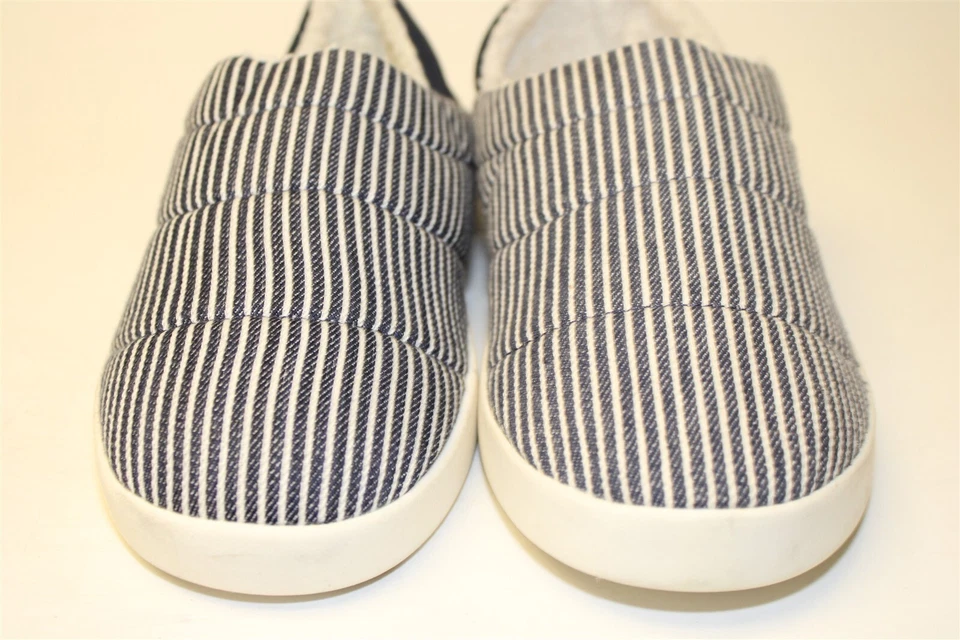 Zapatillas TOMS Azul Marino Ferrocarril Rayas Ezra Para Hombres Talla 9 Acogedores Zapatos Cómodos 10018751 Foto 4 de 4