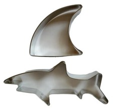 Shark And Fin Cookie Cutter Set Ann Clark  2 ...