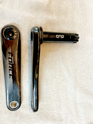 Pédalier SRAM Force AXS – 172,5mm – 46 Dents – 12v – DUB – 1x – Noir – Neuf