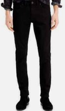 NWT INC INTERNATIONAL CONCEPTS Men's Black Wash Skinny Jeans, Black, Sz W30