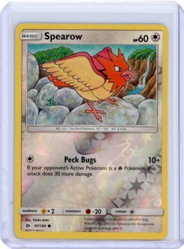 Spearow 97/149 Reverse Holo | 2017 Sun & Moon | Pokemon KR1 - Picture 1 of 2