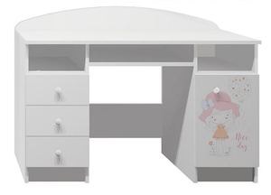 boys white desk