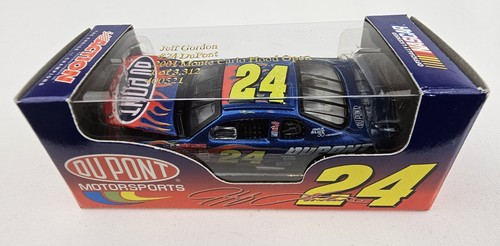 Jeff Gordon #24 DuPont 2001 Monte Carlo Hood Open Car 1:64 Scale Diecast Nascar - Picture 10 of 10