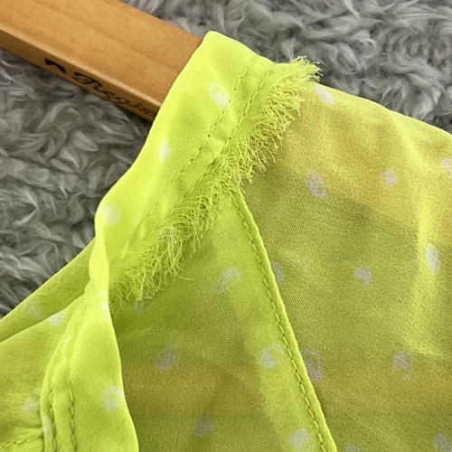 LIZ CLAIBORNE LG Women Lime Green Top & Camisole 2pc Set - Picture 5 of 14