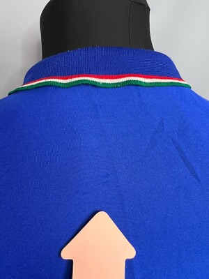Maillot De Football Vintage Italie 1986 (Diadora) - Taille L, Manches Longues, Domicile - Occasion Bon état