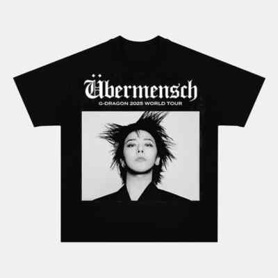 G Dragon 2025 World Tour T Shirt GD Idol Kop Fans Shirt S-4XL | eBay